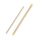 ケーピープラテック 竹ストロー 8mm平口単袋 300本/業務用/新品/小物送料対象商品