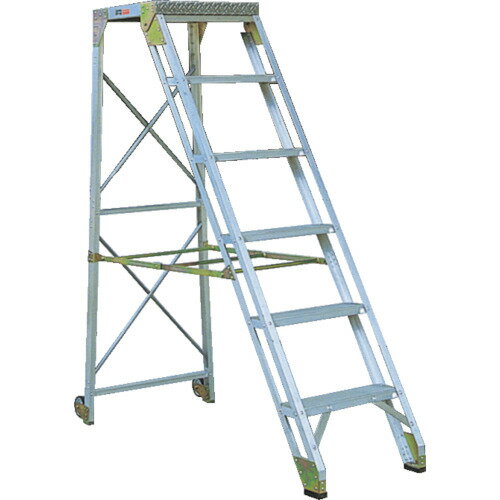 ナカオ 作業用踏台4段1.2m 在庫色：紺 品番：A112/送料無料