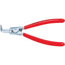 ■商品説明■商品名：KNIPEX 4623-A11 軸用スナップリングプライヤー 先端90度メーカー：KNIPEXメーカー品番：8314562お届け数：1型式：4623-A11JAN：4003773043027メーカー名：KNIPEX社原産国(名称)：ドイツ質量：84質量単位：g特長：●軸用スナップリングの取り付け、取り外しに適しています。●鍛造により大変頑丈です。●滑りにくい先端チップです。用途：●軸用スナップリングの取り付け、取り外しに。仕様：●全長(mm):125●リング使用範囲(mm):10~25●爪先端径(mm):1.3●爪形状:90度曲爪仕様：●ばね付●クロムメッキ仕様材質/仕上：●焼き入れ焼き戻し処理済みのクロームバナジウム電気鋼注意：●4611、4621、4631は黒染め仕上げ。●4613、4623はクロムメッキで表面仕上げしています。●スナップリングプライヤーを使用して作業する際には、必ず安全ゴーグルを着用してください。【配送料について】配送料金は、「小物送料」と記載のある商品総額が15,000円未満の場合、別途送料として800円（税別）頂戴いたします。北海道1,500円（税別）、沖縄2,000円（税別）頂戴いたします。東京都島しょ部、離島については、ご注文後に改めて送料をお見積り致します。予めご了承下さい。ご注文前にあらかじめ配送料金を確認されたい場合は、ご購入希望点数、配送先ご住所をご明記頂き、上部「［？］お問い合わせ」フォームよりご連絡下さいますようお願い致します。【ご注意】画面上の色はブラウザやご使用のパソコンの設定により実物と異なる場合があります。