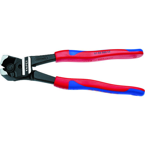 ■商品説明■商品名：KNIPEX 200mm エンドカッティングニッパー 航空機仕様メーカー：KNIPEXメーカー品番：7521651お届け数：1型式：6102-200S5JAN：4003773069072メーカー名：KNIPEX社原産国(名称)：ドイツ質量：435質量単位：g特長：●「ハイ・ロック」ねじにおける、チタン、鉄、アルミ製などのカラーを破断、取り除くことができます。●てこの原理を最大限利用するデザインにより、少ない力で高い切断能力を発揮します。●航空機関連産業における製造、メンテナンス作業に最適です。仕様：●全長(mm):200●切断能力(mm)軟線:φ1~6●切断能力(mm)中硬線:φ4仕様：●コンフォートハンドル●ヘッド部角度85度材質/仕上：●焼き入れクロムバナジウム鋼●グリップ:コンフォート【配送料について】この商品は、全国配送料金無料にてお届け致します。※北海道・沖縄・離島や一部地域では追加配送料が発生致します。【ご注意】画面上の色はブラウザやご使用のパソコンの設定により実物と異なる場合があります。