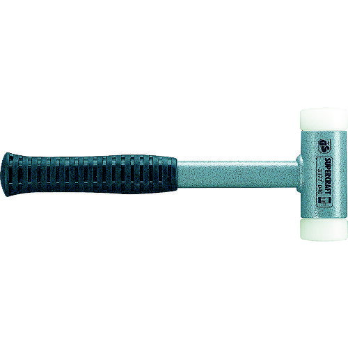 HALDER スーパークラフトハンマー スティール製ハンドル付ナイロン白 頭径4/業務用/新品/小物送料対象商品