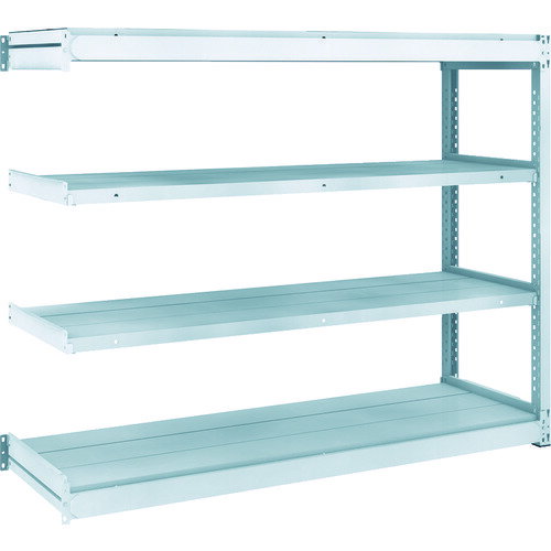 TRUSCO TUG型軽量ボルトレス棚 100kg 連結型 1540×474×H1200 4段/業務用/新品/送料別途見積