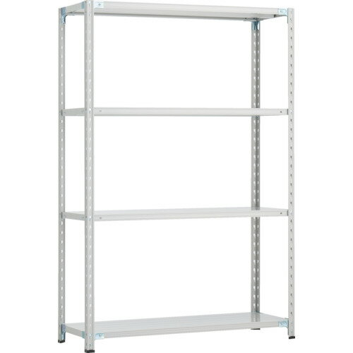 TRUSCO CB型セミボルトレス軽量棚 1200X450XH1800 4段 WG色/業務用/新品/送料別途見積