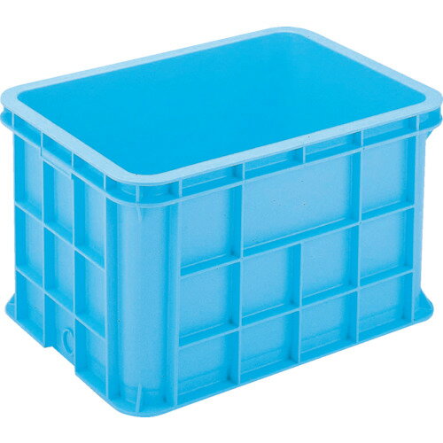 リス 大型樹脂ボックス 100050 スーパーBOX200L 青/業務用/新品/送料別途見積