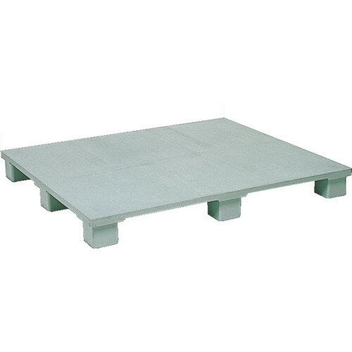 NPC プラスチックパレットSXー1108E4 単面四方差し グレー/業務用/新品/送料別途見積