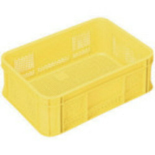 ヒシ SB型コンテナ(メッシュタイプ) W516×D359×H161 黄 黄/業務用/新品/小物送料対象商品