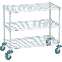 エレクター ミニカート 605×460×高さ923 3段/業務用/新品/送料別途見積(4)