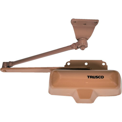 TRUSCO インテリアホームクローザー 開閉力調整機能付き ライトブラウン/業務用/新品/小物送料対象商品