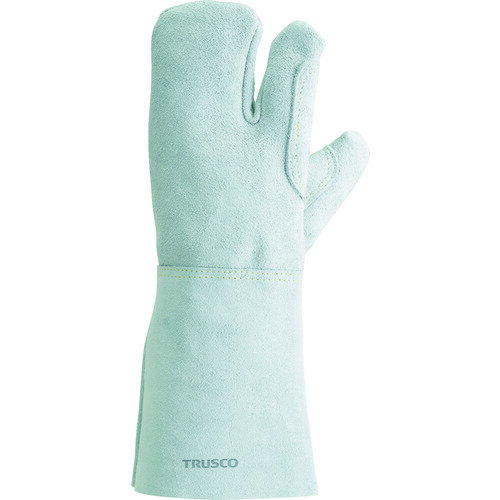 TRUSCO ケブラー(R)糸使用溶接手袋 3本指 左手のみ 裏綿付/業務用/新品/小物送料対象商品