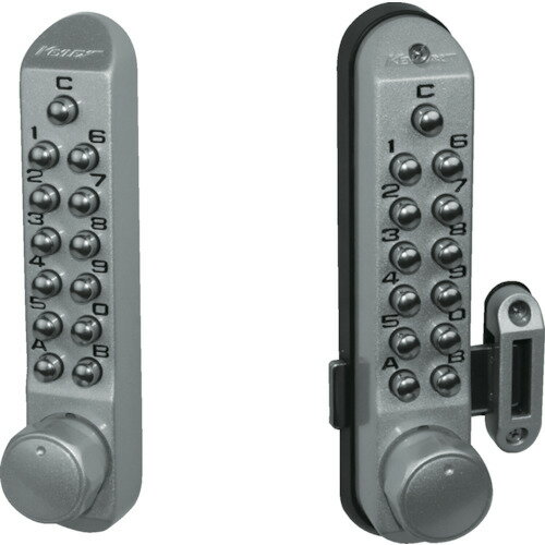 長沢 長沢 キーレックス K592T 面付本締錠 両面ボタン/業務用/新品/送料無料