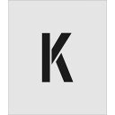 IM ステンシル K 文字サイズ150×95mm/AST-K15095/業務用/新品/小物送料対象商品