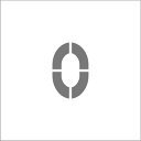 IM ステンシル マグネット 0 文字サイズ150×95mm/ASTM015095/業務用/新品/小物送料対象商品