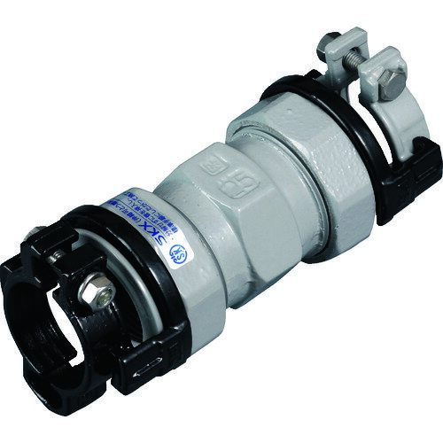 SKカワニシ ポリエチレン管×鋼管用異種管継手 SKXソケットP50×50 品番:SKX-S-P50X50 業務用/新品/小物送料対象商品