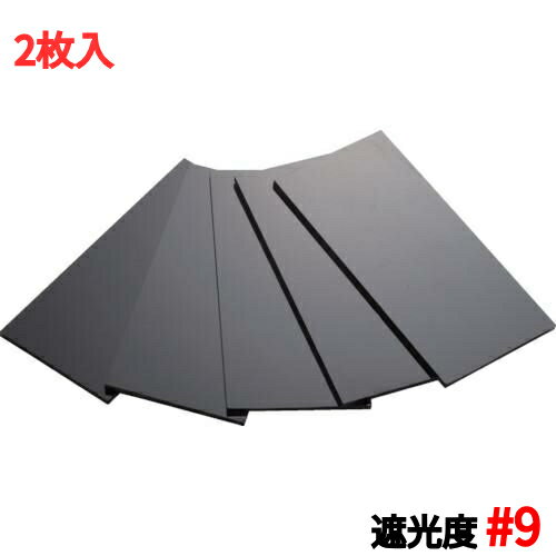 TRUSCO 遮光ガラス ♯9 2枚入/P-GC-9/業務用/新品/小物送料対象商品