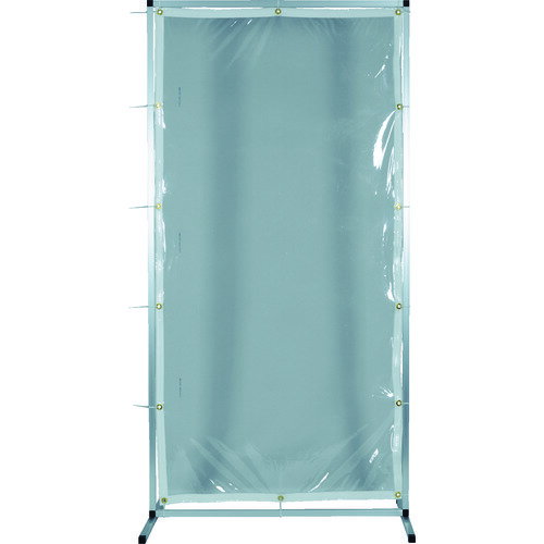 TRUSCO アルミ製衝立 透明防炎タイプ W1000×H2000/AF-1020-TM/業務用/新品/送料無料 TRUSCO アルミ製衝立 透明防炎タイプ W1000×H2000/AF-1020-TM/業務用/新品/送料無料