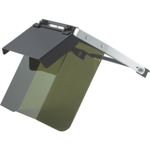 TRUSCO 遮光二重防災面 ヘルメット取付タイプ 前プレート遮光度6/TBM-600WK/業務用/新品/小物送料対象商品