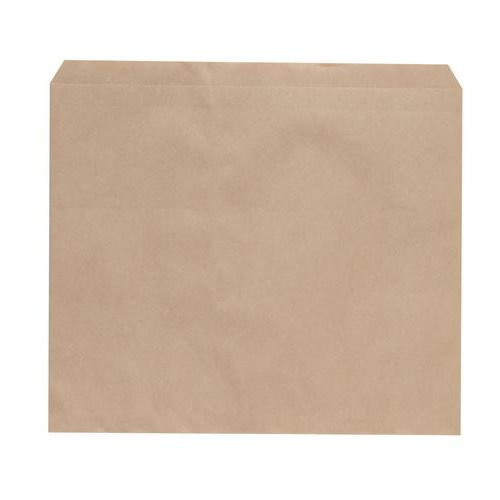 紙袋 フラット クラフト小 XZK00340 (500枚入)/業務用/新品/小物送料対象商品