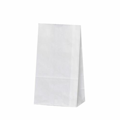 角底袋 ハイバック H4 晒 無地 XZK00421 (100枚入)/業務用/新品/小物送料対象商品