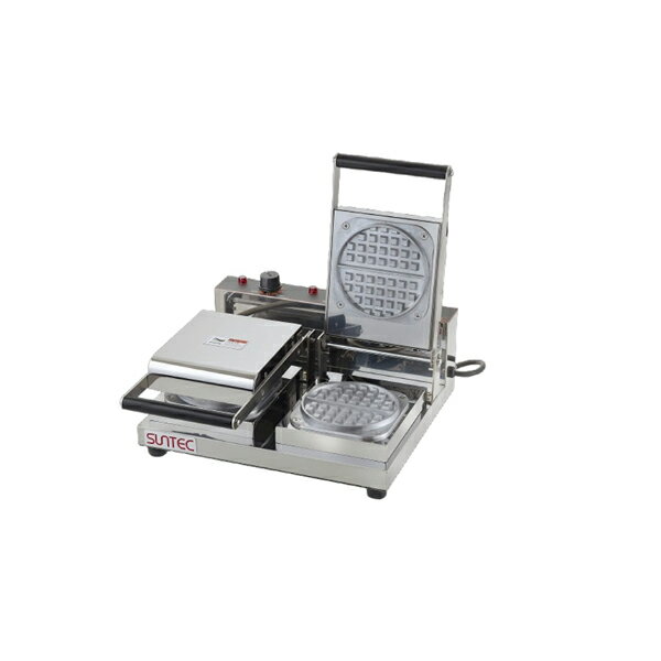 【プロ用/新品】【サンテック】プチワッフルベーカー SPT-2 幅370×奥行385×高さ175(mm) AC100V【送料無..