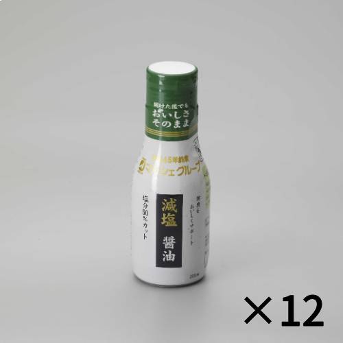 【マルシェ】マルシェ減塩醤油 200ml ×12 /業務用/新品/小物送料対象商品