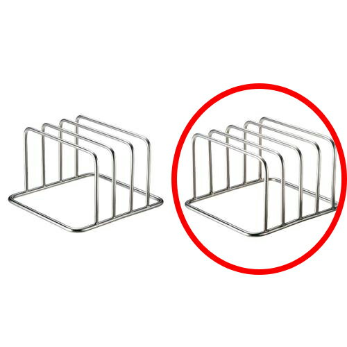 MTTSK18-8コンパクトまな板立て 4枚立/業務用/新品/小物送料対象商品