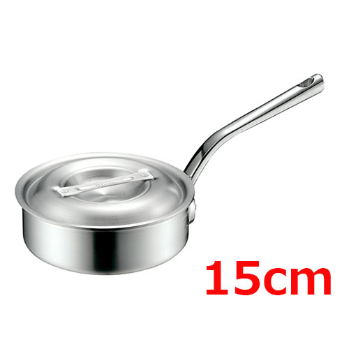 MTIプロガスト アルミ浅型片手鍋 15cm(目盛付)/業務用/新品/小物送料対象商品