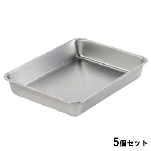 ■商品説明■●食材の一時置きや調理の下ごしらえに●18-8ステンレスでサビに強く耐久性抜群商品名：TAKAGI ステンレス 角バット つや消し 12枚取メーカー：TAKAGIメーカー品番：ー外形寸法：幅250×奥行321×高さ53(mm)お届け数：5JAN：4907052800168仕様：日本製素材：本体:18ー8ステンレス(つや消し)●単品はこちら【配送料について】【ご注意】画面上の色はブラウザやご使用のパソコンの設定により実物と異なる場合があります。