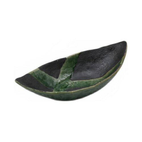 TB帯織部舟型小鉢/寸法：幅205...