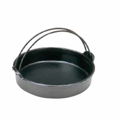 すきやき鍋 22cm つる付 アルミ/業務用/新品/小物送料対象商品 /テンポス