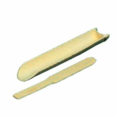 ツミレ皿 直径40×250mm ヘラ付 青竹/業務用/新品/小物送料対象商品