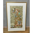 【中古】洋風絵画(額入り) 幅550×奥行32×高さ835 【送料無料】【業務用】【飲食店 店舗 店舗備品 壁面 ディスプレイ雑貨】