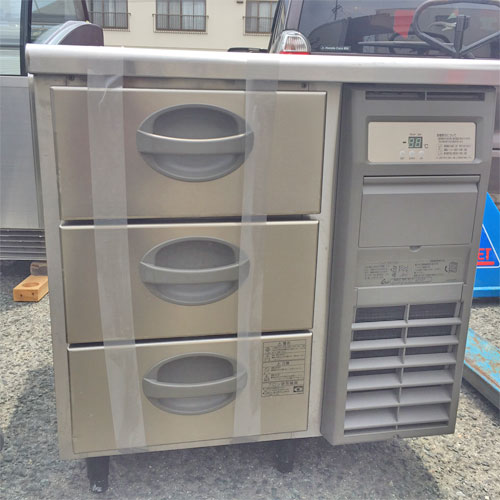 【業界最長1年保証】【中古】ドロワーコールドテーブル フクシマガリレイ(福島工業) YWD-083FM2-R 幅760×奥行750×高さ800 【送料無料】【業務用】【飲食店 店舗 厨房機器 ドロワーコールドテーブル 業務用ドロワーコールドテーブル】