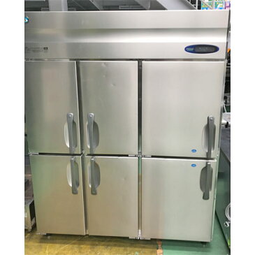 【中古】縦型冷凍冷蔵庫 ホシザキ HRF-150ZFT3 幅1500×奥行650×高さ1890 三相200V 【送料別途見積】【業務用】