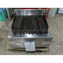 【業界最長1年保証】【中古】ハースグリラー マルゼン RCB-066TB 幅600×奥行600×高さ300 都市ガス 【送料無料】【業務用】【飲食店 店舗 厨房...