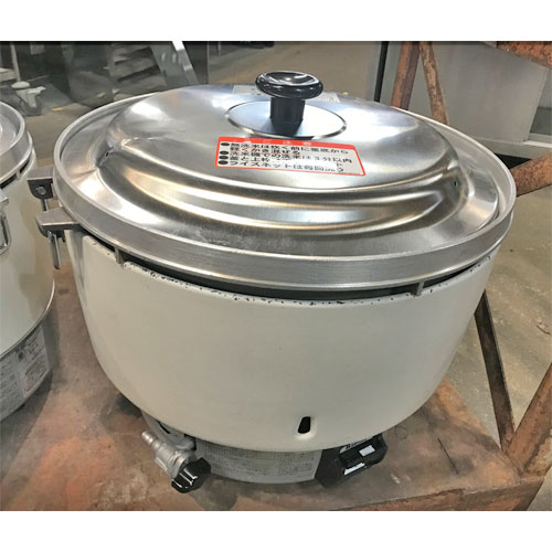 【中古】ガス炊飯器 リンナイ RR-50S1 幅525×奥行481×高さ434 LPG(プロパンガス) 【送料無料】【業務用】