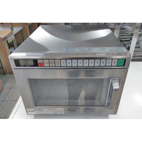 【中古】電子レンジ パナソニック(Panasonic) NE-1802 幅422×奥行476×高さ337 【送料別途見積】【業務用】