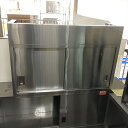 【中古】吊戸棚 上部ガード付き 幅1200×奥行350×高さ600 【送料別途見積】【業務用】【飲食店 店舗 厨房機器 吊戸棚 業務用吊戸棚】