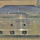 【業界最長1年保証】【中古】ハースグリラー フジマック FGG-60-4C 幅600×奥行750×高さ265 LPG(プロパンガス) 【送料別途見積】【業務用】...