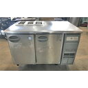 【中古】サンドイッチコールドテーブル フクシマガリレイ(福島工業) YRW-120RM2-R 幅1200×奥行750×高さ800 【送料別途見積】【業務用】【飲...