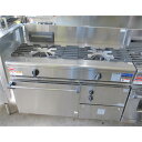 【業界最長1年保証】【中古】ガスレンジ マルゼン RGR-1262C 幅1200×奥行600×高さ800 都市ガス 【送料別途見積】【業務用】【飲食店 店舗 厨...