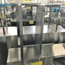 【中古】平棚二段 BGなし 幅800×奥行550×高さ710 【送料別途見積】【業務用】【飲食店 店舗 厨房機器 平棚 上棚 業務用平棚 業務用上棚】