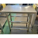【中古】作業台 幅410×奥行750×高さ730 【送料無料】【業務用】【飲食店 店舗 厨房機器 作業台 業務用作業台】