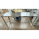 【中古】作業台 BGなし 幅1800×奥行600×高さ900 【送料無料】【業務用】【飲食店 店舗 厨房機器 作業台 業務用作業台】