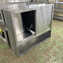【中古】吊戸棚 下棚付き 幅1257×奥行350×高さ1050 【送料別途見積】【業務用】【飲食店 店舗 厨房機器 吊戸棚 業務用吊戸棚】