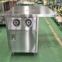 【中古】作業台 カップディスペンサー付き 幅750×奥行700×高さ850 【送料別途見積】【業務用】【飲食店 店舗 厨房機器 作業台 業務用作業台】