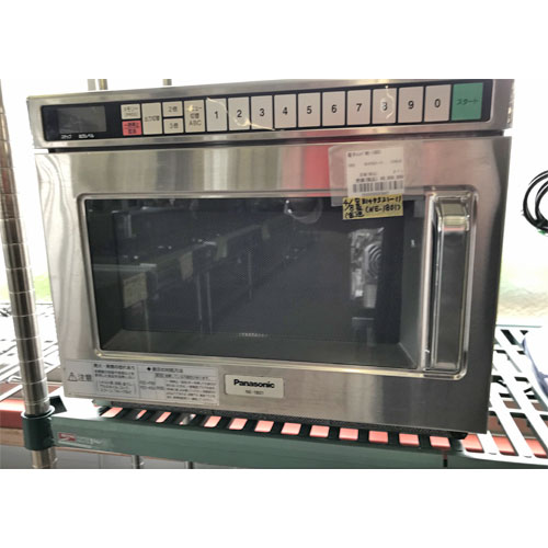 【中古】電子レンジ パナソニック(Panasonic) NE-1801 幅422×奥行476×高さ337 【送料無料】【業務用】【飲食店 店舗 厨房機器 電子レンジ 業務用電子レンジ】