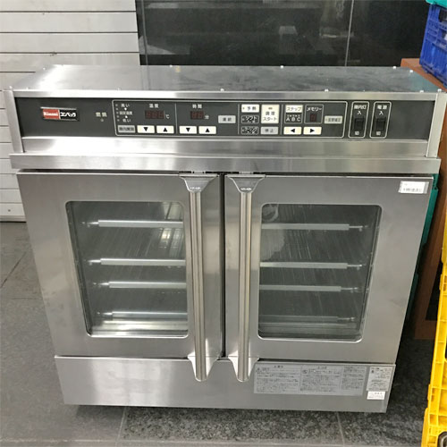 【業界最長1年保証】【中古】コンベクションオーブン リンナイ(Rinnai) RCK-30MA 幅878×奥行963×高さ896 都市ガス 【送料別途見積】【業務用】【飲食店 店舗 厨房機器 オーブン 業務用オーブン】