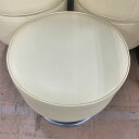 【中古】丸スツール 幅450×奥行450×高さ390 【送料無料】【業務用】【飲食店 店舗 厨房機器 イス 業務用イス】