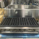 【業界最長1年保証】【中古】たこ焼き器 28穴プレート4枚 TS-284H 幅800×奥行395×高さ200 LPG(プロパンガス) 【送料別途見積】【業務用】...