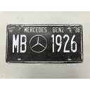 【新品】ブリキナンバープレート MB1926 Y1-TP-016 幅300×奥行1×高さ155 【送料別途見積】【業務用】【飲食店 店舗 店舗備品 壁面 ディス...